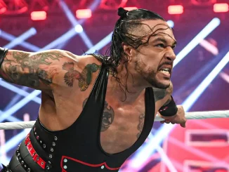 DamianPriest bereitet sich während seines Matches auf eine Aktion vor