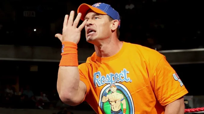 John Cena mit seiner typischen You Can’t See Me-Geste