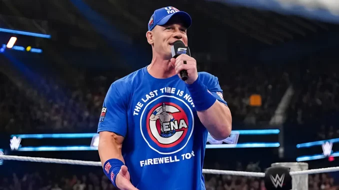 John Cena liefert den Fans eine In-Ring Promo