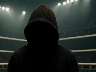 Mysteriöser Kapuzenmann steht im Ring