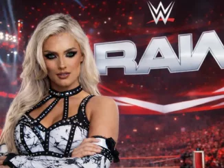 BLake Monroe vor dem WWE Raw Ring