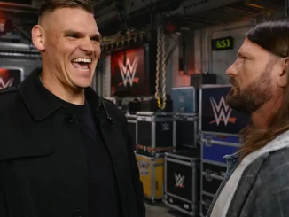 Gunther lacht über die Situation mit AJ Styles