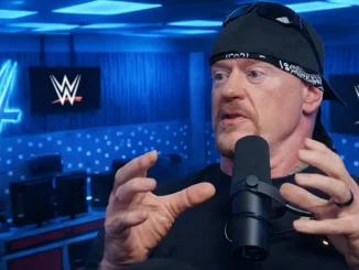 The Undertaker vor dem WWE Backstagebereich