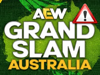 Offizielles AEW Grand Slam Australia Spoiler Logo