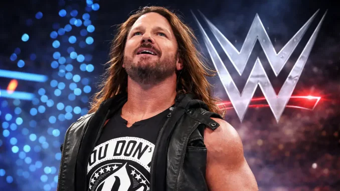 AJ Styles ist gut gelaunt und freut sich