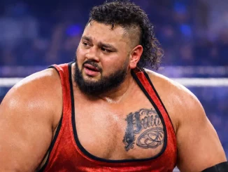 Bronson Reed ist sichtlich erschöpft