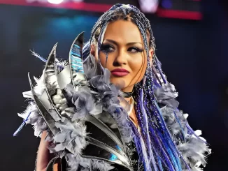 Giulia kostümiert im Ring