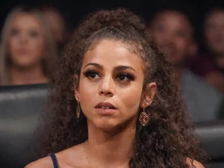 Samantha Irvin sieht sichtlich verunsichert aus