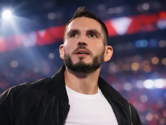 Johnny Gargano steht im Rampenlicht der Arena