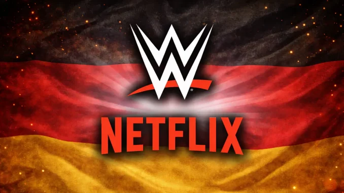 WWE Netflix Deutschland Flagge