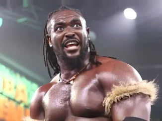 Oba Femi wirkt sichtlich angeschlagen