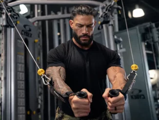 Roman Reigns trainiert im Fitnesszentrum