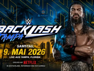 Offizielles WWE Backlash 2026 Promo Poster