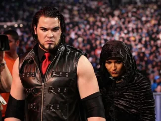 Kevin Thorn mit seiner dunklen Begleiterin