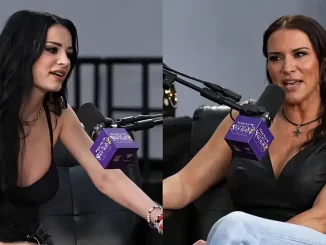 Paige und Stephanie McMahon im Gespräch