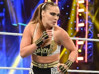Ronda Rousey in Kampfhaltung