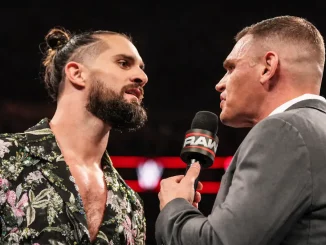 Seth Rollins und Gunther stehen sich direkt gegenüber