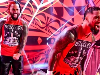 The Usos machen sich auf den Weg zum Ring