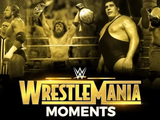 Mehrere WrestleMania Momente in Bildern