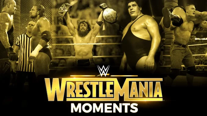 Mehrere WrestleMania Momente in Bildern