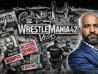 Einem ESPN-Journalisten und Influencer wurde der Zutritt zu WrestleMania in Las Vegas verwehrt