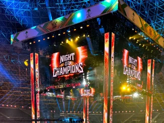 WWE Night of Champions Arena in Riad, Saudi-Arabien