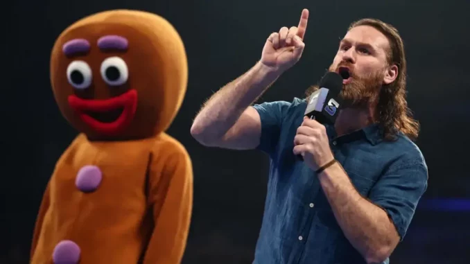 Sami Zayn und der Gingerbread Man