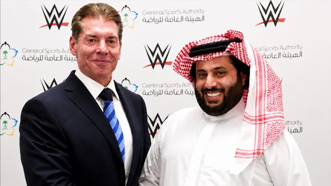 Vince McMahon in Saudi-Arabien