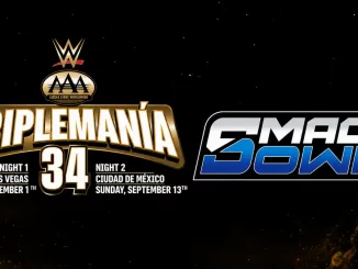 Offizielles AAA TripleMania 34 und WWE SmackDown Logo