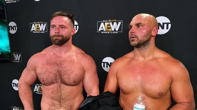 Dash Harwood & Cash Wheeler sehen total erschöpft aus