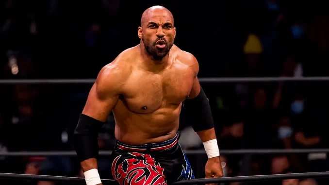 Scorpio Sky steht wutentbrannt im Ring