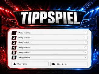 Offizielle Grafik für das WWE Premium Live Event Tippspiel
