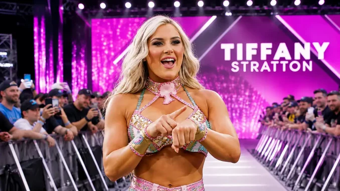 Tiffany Stratton kündigt Tiffy Time an