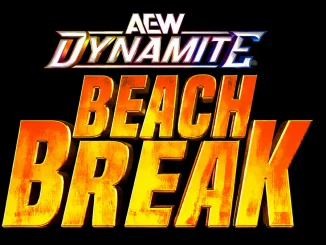 Offizielles AEW Dynamite Beach Break Logo
