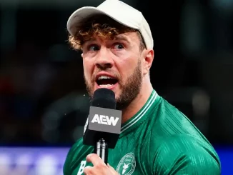 Will Ospreay liefert eine In-Ring Promo ab