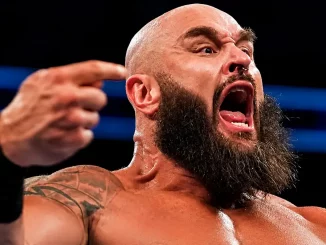 Braun Strowman brüllt lautstark auf