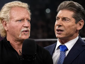 Jeff Jarrett und Vince McMahon nebeneinander