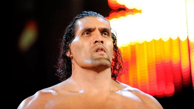 The Great Khali blickt ernst
