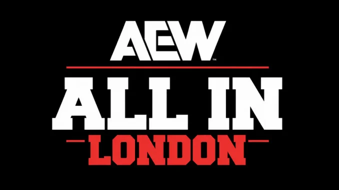 Offizielles AEW All In London Logo