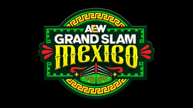 Offizielles AEW Grand Slam Mexico Logo