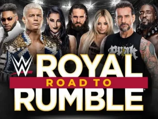 Offizielles WWE Road to Royal Rumble Event Promo Poster