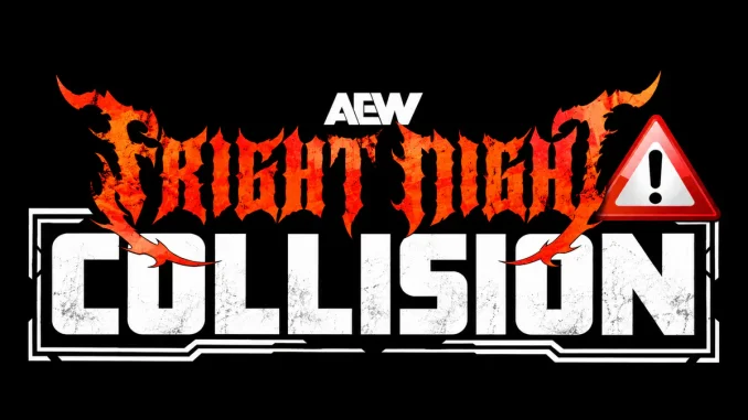 Offizielles AEW Fright Night Collision Spoiler Showlogo